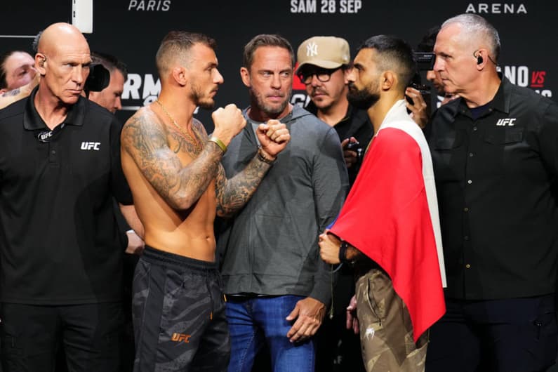 UFC Fight Night: Moicano v Saint Denis Ceremonial Weigh-in