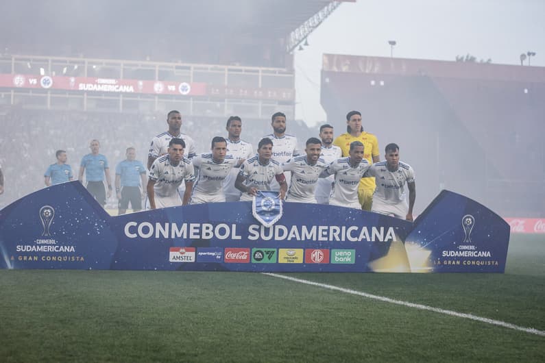 O Cruzeiro está classificado para a final da Copa Sul-Americana 2024 (Foto: Gustavo Aleixo/Cruzeiro)