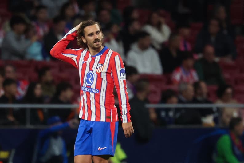 Antoine Griezmann lamenta resultado do Atlético de Madrid na Champions League