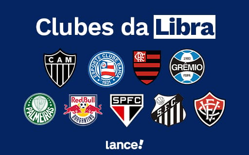 Arte Clubes integrantes da Libra