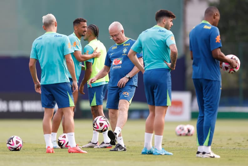 Dorival - Seleção Brasileira - Treino