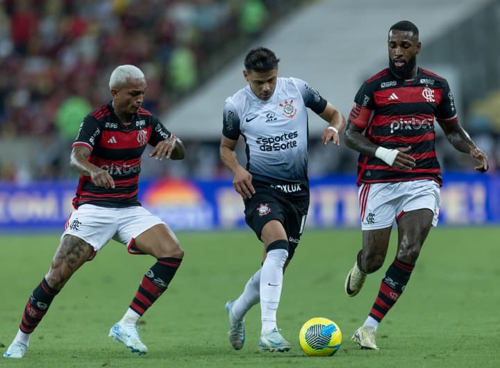 Romero em Flamengo x Corinthians na Copa do Brasil 0210