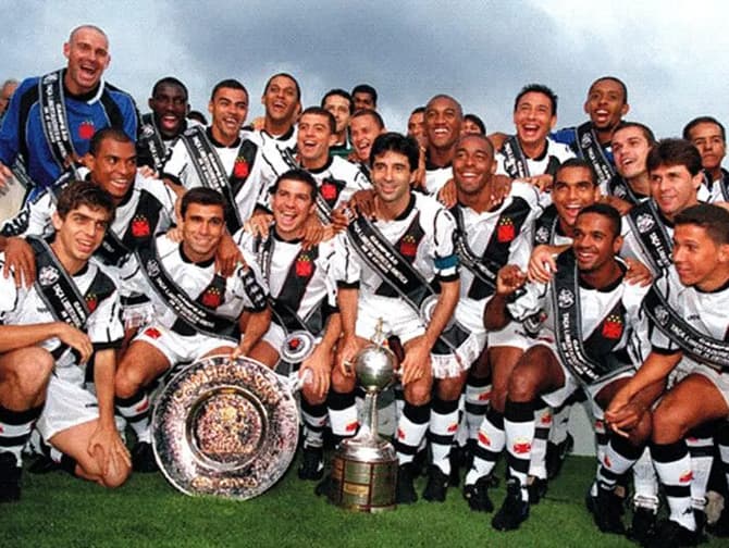 Vasco campeão da Libertadores em 1998