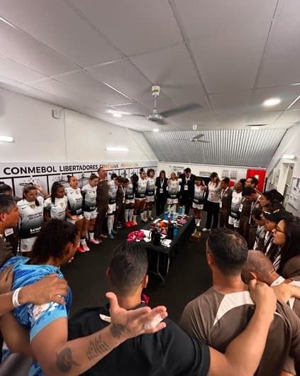 Vestiario Corinthians Olimpia (instagram: Corinthians