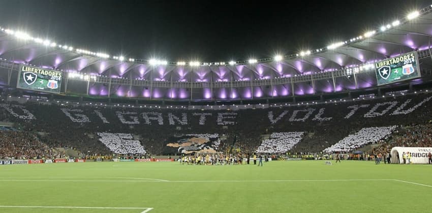 Torcida do Botafogo no Maracanã (Foto: Divulgação)