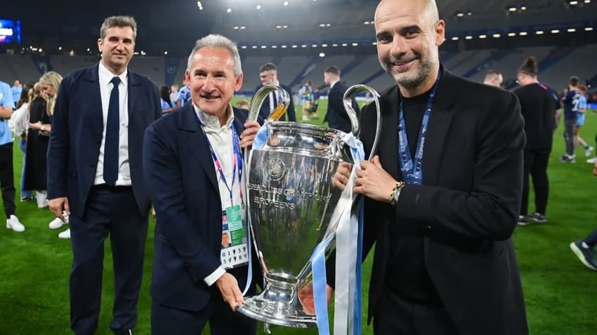 Guardiola e Begiristain - Manchester City