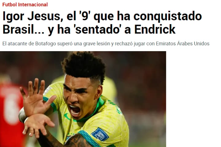 Igor Jesus - Marca