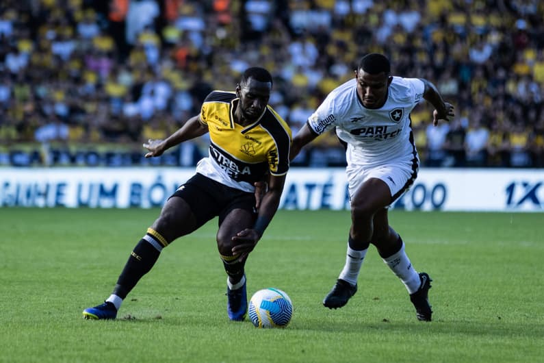 Em jogo pelo Brasileirão, Botafogo e Criciúma duelam nesta sexta (Foto: Leonardo Hubbe/AGIF)