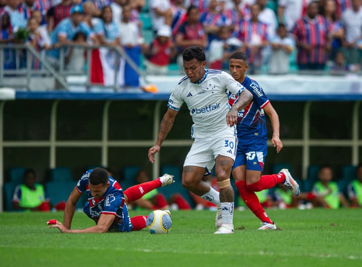 O destaque dos jogos de hoje fica com o confronto entre Cruzeiro e Bahia pelo Campeonato Brasileiro (Foto: Jhony Pinho/AGIF)