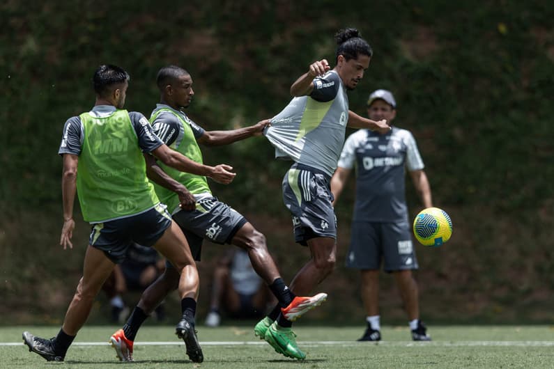 Atlético-MG encerra preparação para jogo contra o Flamengo, pela final da Copa do Brasil (Foto: Pedro Souza/Atlético)