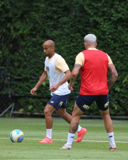 Lucas Moura atacante do São Paulo