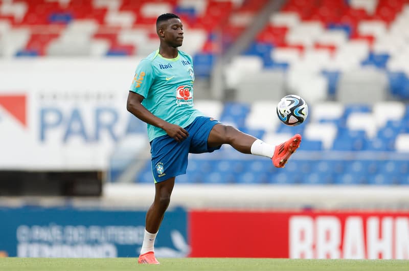 Treino da Seleção Brasileira