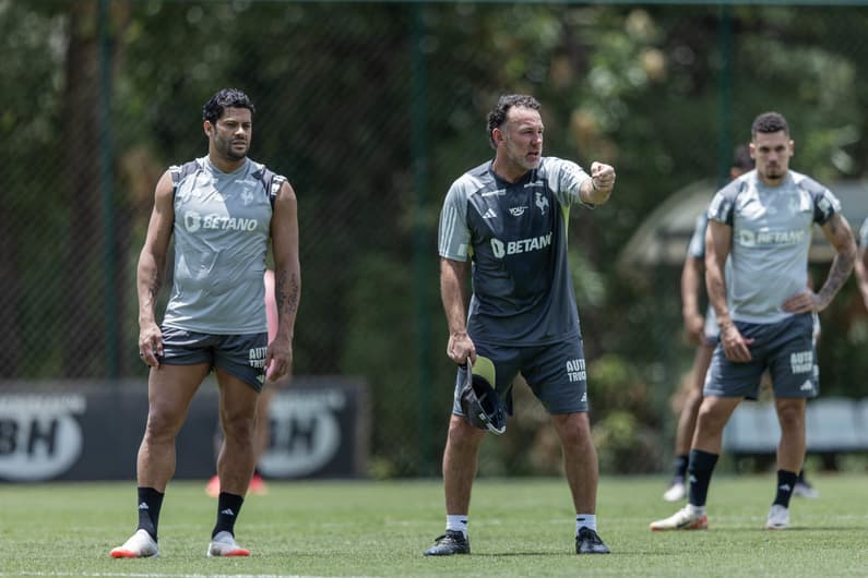 Hulk, Milito e Paulinho Atletico-MG - Foto: Pedro Souza/Atlético-MG