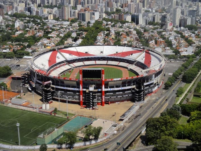 Estádio Monumental de Nuñez, palco da final da Libertadores entre Atlético-MG x Botafogo (Foto: Divulgação/Redes Sociais)