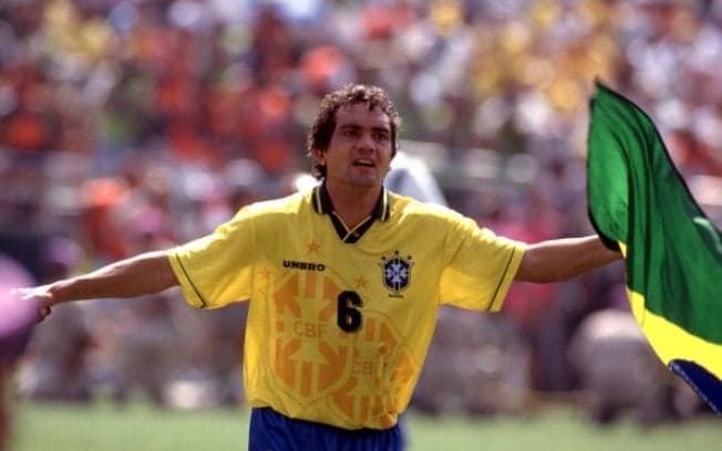 Branco em ação pela Seleção Brasileira
