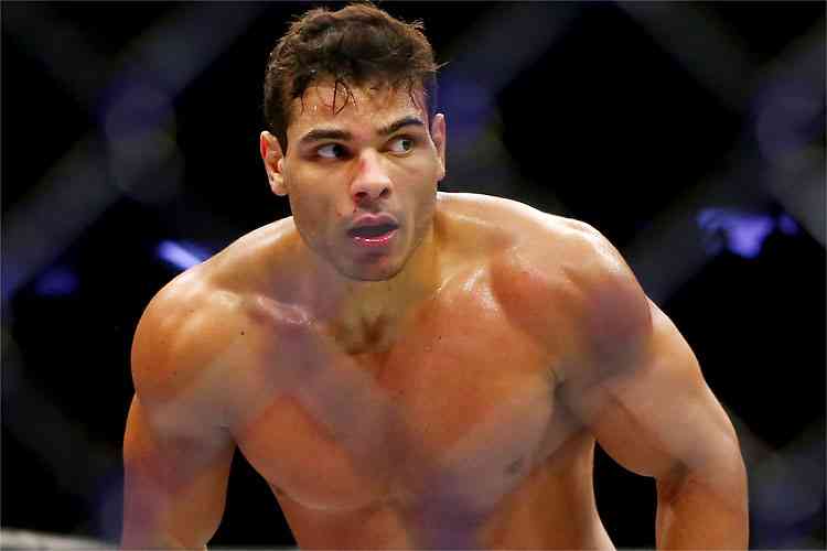 Paulo Borrachinha no UFC (Foto: AFP)
