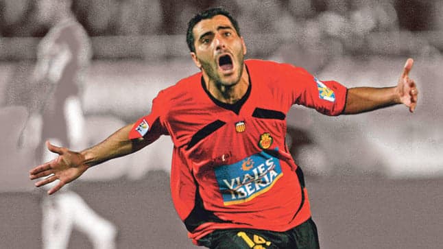 Dani Güiza em ação pelo Mallorca (Foto: Divulgação)