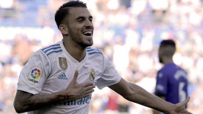 Dani Ceballos em ação pelo Real Madrid (Foto: AFP)