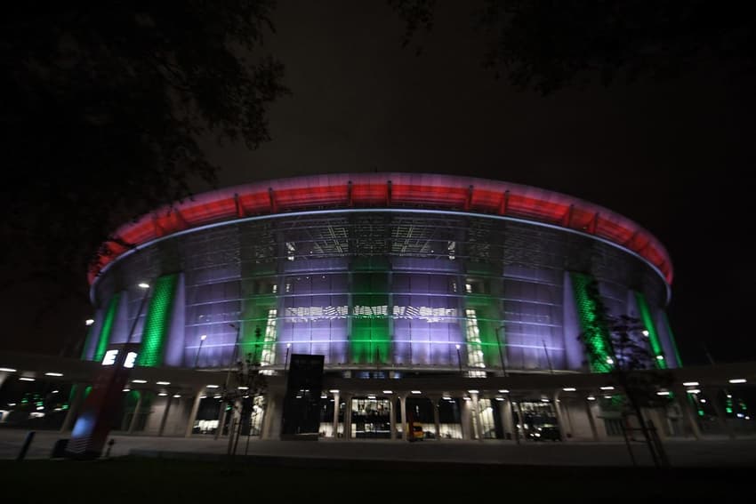 Puskás Arena em Budapeste (Foto: AFP)