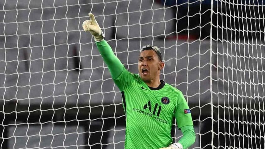 Keylor Navas atuou com Neymar durante passagem pelo PSG (Foto: FRANCK FIFE/AFP)