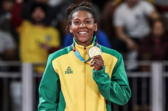 Rafaela Silva foi medalha de ouro na Rio 2016 (Foto: Wander Roberto/ COB)