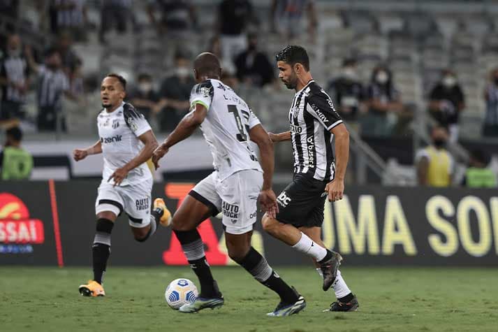 Atlético e Ceará pelo brasileirão 2021 (Foto: Reprodução)