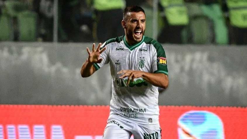 Alan Ruschel em ação pelo América-MG (Foto: Reprodução/Instagram)