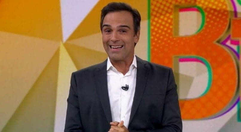Tadeu Schmidt, apresentador da Globo