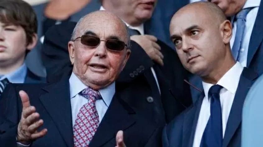 Joe Lewis, ex-dono do Tottenham (Foto: Reprodução/X)