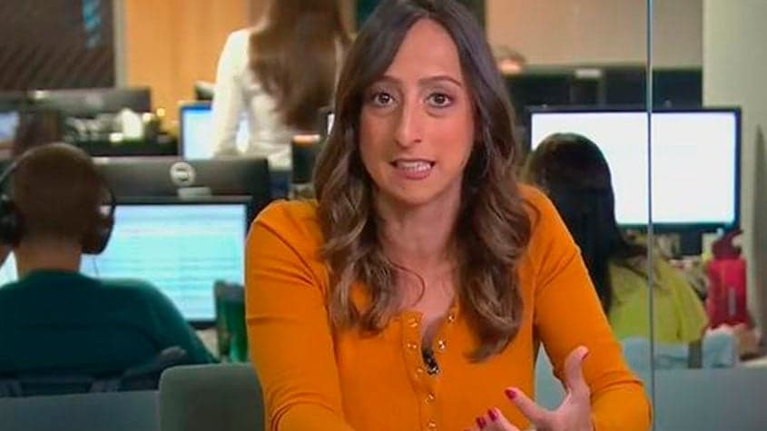 Renata Mendonça participa do Redação SporTV (Reprodução/SporTV)