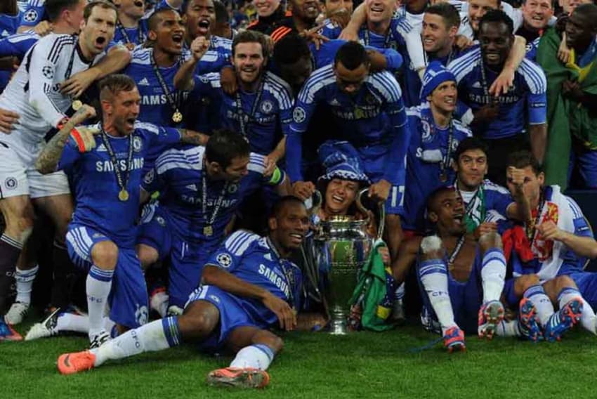 O Chelsea conquistou a Champions League pela primeira vez em 2011/12 ao vencer o Bayern de Munique (Foto: CHRISTOF STACHE/AFP)