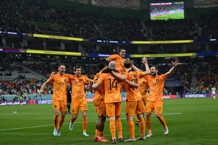 Holanda bateu o Senegal na estreia de 2022 (Foto: Ozan Kose / AFP)