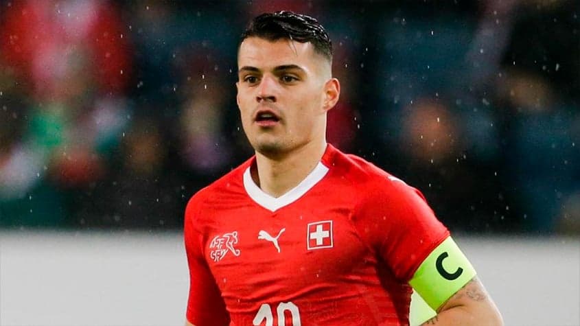 Xhaka pode estar a caminho da Arábia Saudita (Foto: Reprodução / Twitter)