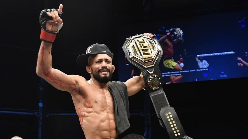 Deiveson: bicampeão do UFC (Foto: Reprodução/UFC)