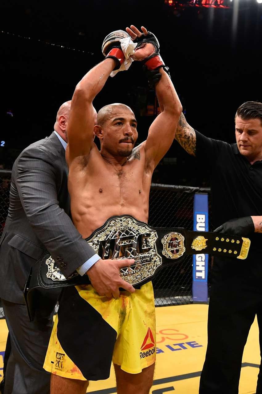 Aldo tem dois reinados dentro do UFC (Foto: Reprodução/UFC)