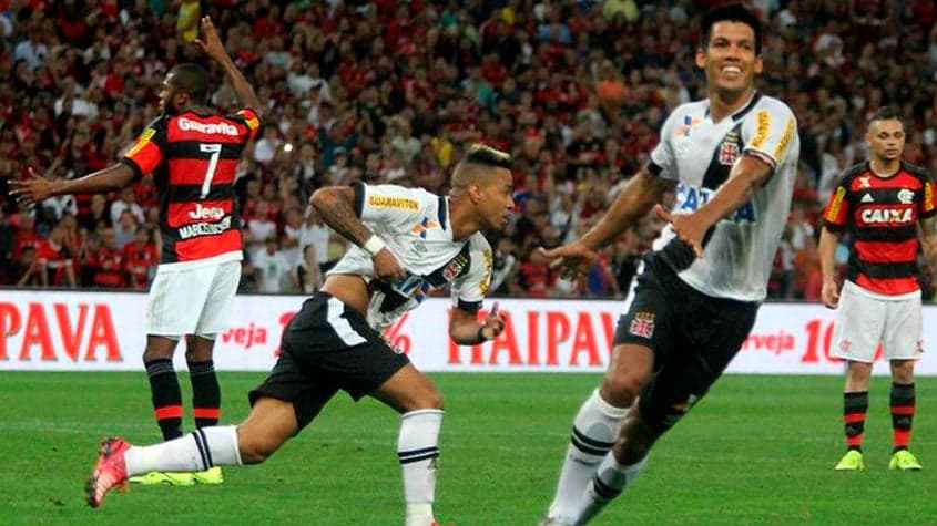 Rafael Silva comemora gol marado pelo Vasco (Foto: Divulgação/Vasco)