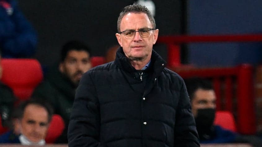 Ralf Rangnick, técnico da Áustria (Foto: Paul Ellis / AFP)