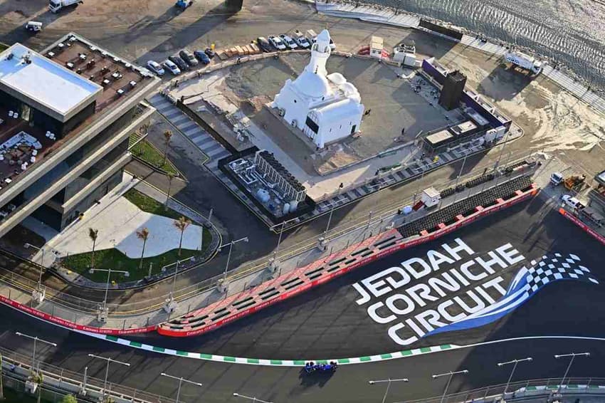 Circuito de Jeddah - GP da Arábia Saudita (Foto: ANDREJ ISAKOVIC/AFP)
