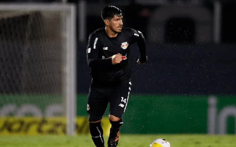 Kevin Lomónaco, zagueiro, na época em que jogou pelo Bragantino