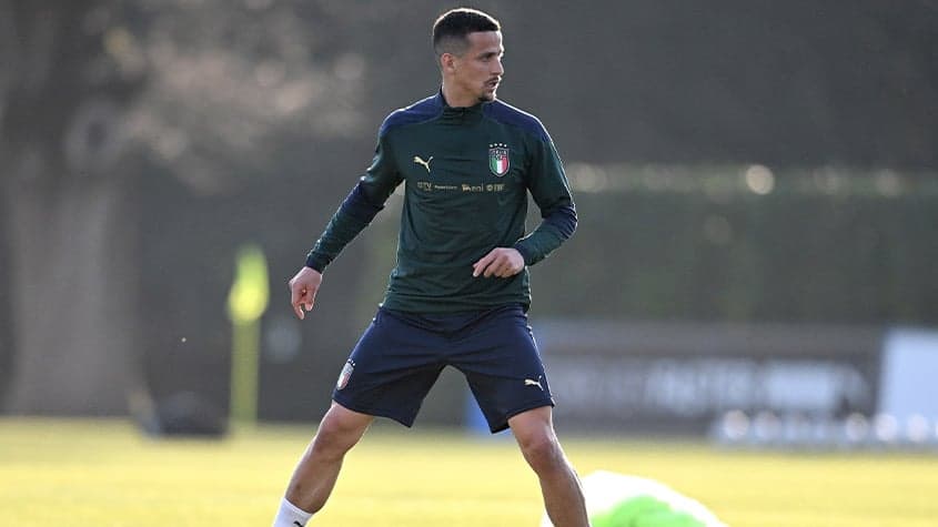 Luiz Felipe em ação pela seleção italiana (Foto: Divulgação)