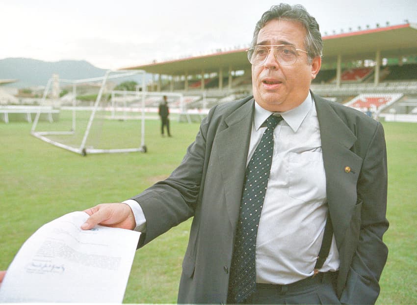 Eurico Miranda era vice-presidente de futebol do Vasco em 2000, enquanto Antônio Soares Calçada estava na presidência (Foto: Sergio Moraes/Ag.Lance)