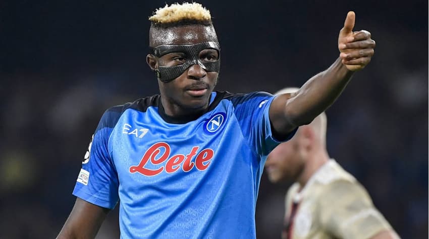 Osimhen não vai se transferir ao Al Hilal (Foto: AFP)