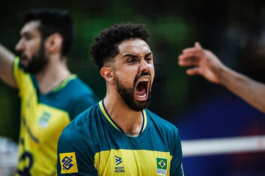 Fernando Cachopa é destaque na seleção masculina de vôlei (Foto: Divulgação/ Volleyball World)