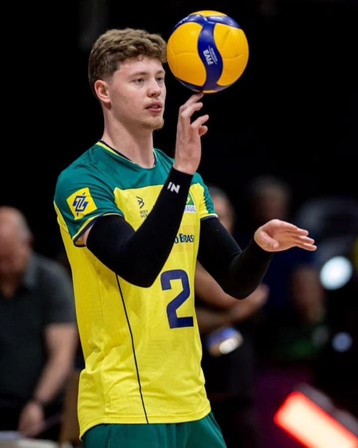 Lukas Bergmann foi convocado pela primeira vez em 2023 (Foto: Pedro Teixeira)