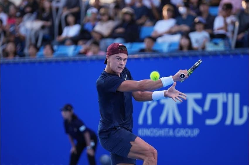 Holger Rune em foto de arquivo