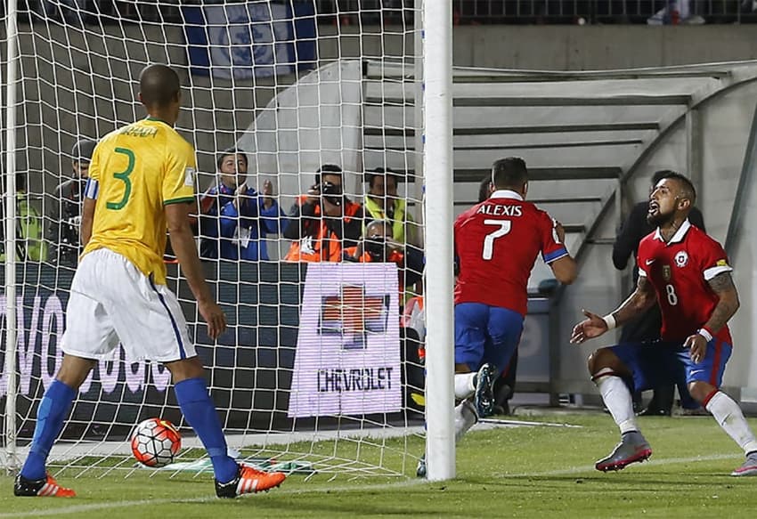 Chile x Brasil (Foto: Mario Davila/AFP)