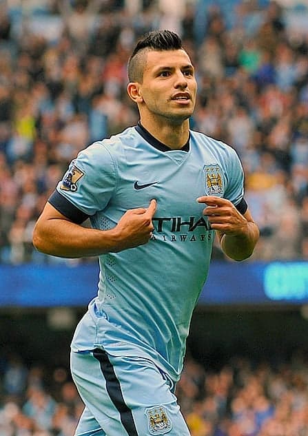 Sergio Aguero - Manchester City x Tottenham (Foto: Paul Ellis/ AFP)