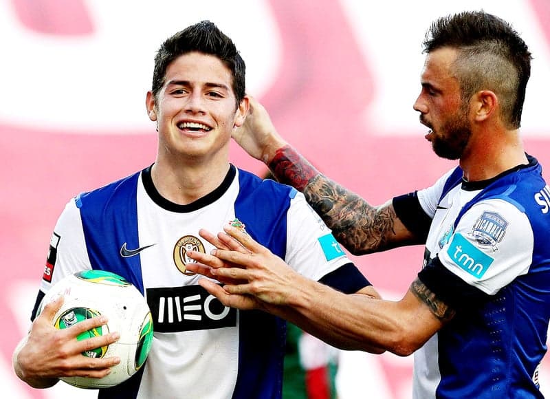 Maritimo x Porto - James Rodriguez (Foto: Gregório Cunha/AFP)