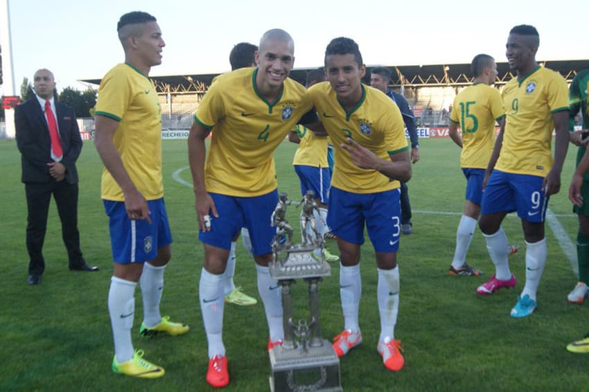 TORNEIO DE TOULON - Dória e Marquinhos (Foto: Divulgação/ CBF)