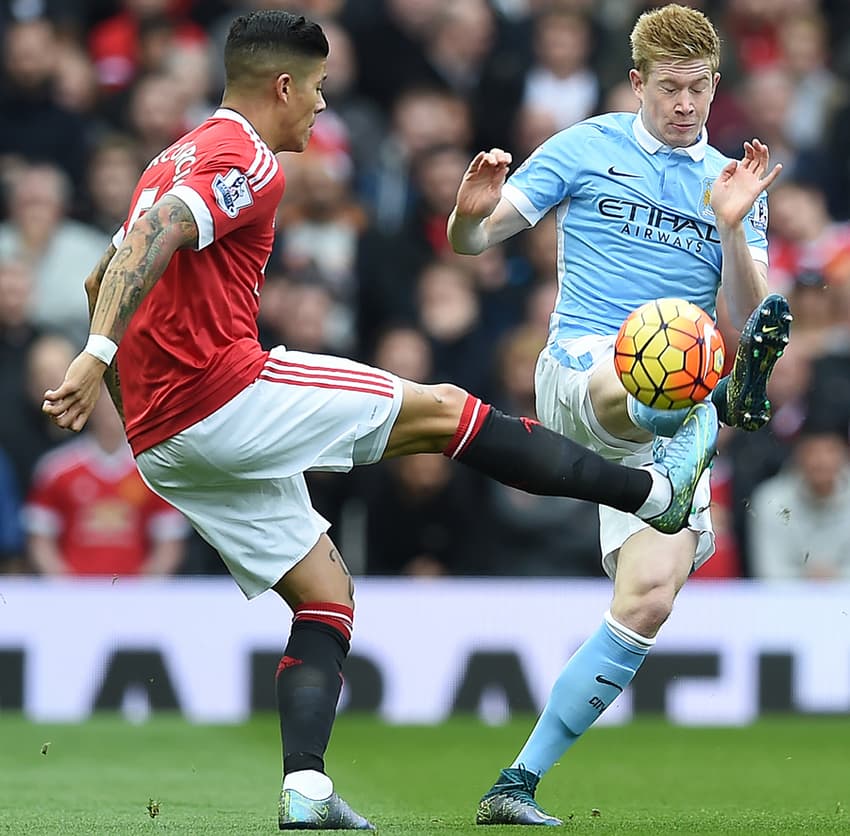 Campeonato Inglês - Manchester United x Manchester City (Foto: AFP)